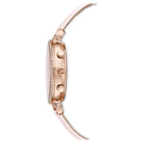Buy Shop Swarovski Passage Chrono Pink Dial Pink Leather Strap Watch for Women - 5580352 USA Online