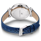 Buy Shop Swarovski Passage Moon Phase Blue Dial Blue Leather Strap Watch for Women - 5613320 USA Online