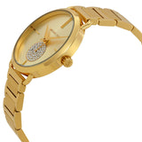 Buy Shop Michael Kors Portia Gold Dial Gold Steel Strap Watch for Women - MK3639 USA Online