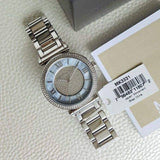 Buy Shop Michael Kors Caitlin Crystal Dial Silver Steel Strap Watch for Women - MK3331 USA Online