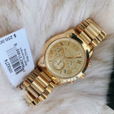 Buy Shop Michael Kors Cooper Gold Dial Gold Steel Strap Watch for Women - MK6274 USA Online