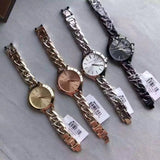 Buy Shop Michael Kors Slim Runway Silver Dial Silver Steel Strap Watch for Women - MK3279 USA Online