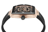 Buy Shop Philipp Plein Hexagon Phantom Black Dial Black Silicone Strap Watch For Men- PWPUA0124 USA Online
