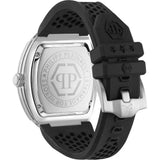 Buy Shop Philipp Plein Hexagon Phantom Black Dial Black Silicone Strap Watch For Men- PWPUA0524 USA Online