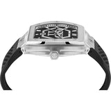 Buy Shop Philipp Plein Hexagon Phantom Black Dial Black Silicone Strap Watch For Men- PWPUA0524 USA Online