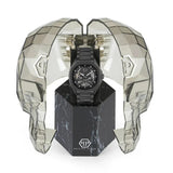 Buy Shop Philipp Plein High-Conic Automatic Black Dial Black Steel Strap Watch For Men- PWRAA0423 USA Online