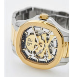 Buy Shop Philipp Plein High-Conic Automatic Gold Dial Two Tone Steel Strap Watch For Men - PWRAA0323 USA Online