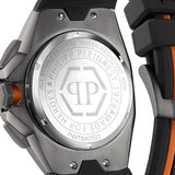 Buy Shop Philipp Plein Hyper Sport Chronograph Black Dial Two Tone Silicone Strap Watch for Men - PWTBA0523 USA Online