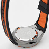 Buy Shop Philipp Plein Hyper Sport Chronograph Black Dial Two Tone Silicone Strap Watch for Men - PWTBA0523 USA Online