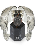 Buy Shop Philipp Plein Hyper Sport Chronograph Black Dial Two Tone Silicone Strap Watch for Men - PWTBA0523 USA Online