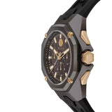 Buy Shop Philipp Plein Octagon Black Dial Black Silicone Strap Watch for Men - PWTBA0323 USA Online