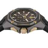 Buy Shop Philipp Plein Octagon Black Dial Black Silicone Strap Watch for Men - PWTBA0323 USA Online