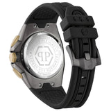 Buy Shop Philipp Plein Octagon Black Dial Black Silicone Strap Watch for Men - PWTBA0323 USA Online