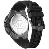 Buy Shop Philipp Plein Octagon Black Dial Black Silicone Strap Watch for Men - PWTBA0623 USA Online