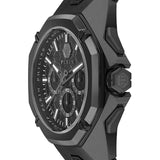 Buy Shop Philipp Plein Octagon Black Dial Black Silicone Strap Watch for Men - PWTBA0623 USA Online