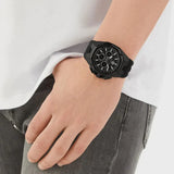 Buy Shop Philipp Plein Octagon Black Dial Black Silicone Strap Watch for Men - PWTBA0623 USA Online