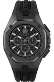 Buy Shop Philipp Plein Octagon Black Dial Black Silicone Strap Watch for Men - PWTBA0623 USA Online