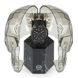 Buy Shop Philipp Plein Octagon Black Dial Black Silicone Strap Watch for Men - PWTBA0623 USA Online