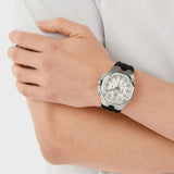 Buy Shop Philipp Plein Octagon Silver Dial Black Silicone Strap Watch for Men - PWTBA0123 USA Online