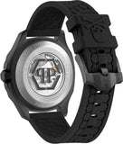 Buy Shop Philipp Plein Skeleton Spectre Black Dial Black Silicone Strap Watch for Men - PWRAA1023 USA Online
