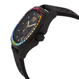 Buy Shop Philipp Plein Skeleton Spectre Black Dial Black Silicone Strap Watch for Men - PWRAA1023 USA Online