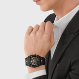 Buy Shop Philipp Plein The $Keleton Black Dial Black Silicone Strap Watch for Men - PWVBA0523 USA Online