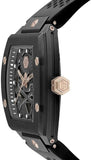 Buy Shop Philipp Plein The $Keleton Black Dial Black Silicone Strap Watch for Men - PWVBA0523 USA Online