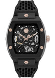 Buy Shop Philipp Plein The $Keleton Black Dial Black Silicone Strap Watch for Men - PWVBA0523 USA Online