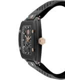 Buy Shop Philipp Plein The $Keleton Black Dial Black Silicone Strap Watch for Men - PWVBA0523 USA Online