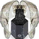 Buy Shop Philipp Plein The $kull Diver Black Dial Black Silicone Strap Watch For Men- PWOAA0922 USA Online