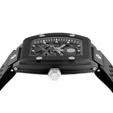Buy Shop Philipp Plein The Skeleton Black Dial Black Silicone Strap Watch for Men - PWVBA0423 USA Online