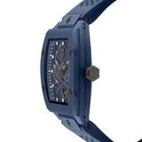 Buy Shop Philipp Plein The SKeleton Blue Dial Blue Silicone Strap Watch for Men - PWVBA0323 USA Online