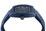 Buy Shop Philipp Plein The SKeleton Blue Dial Blue Silicone Strap Watch for Men - PWVBA0323 USA Online