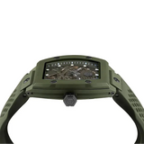 Buy Shop Philipp Plein The Skeleton Green Dial Green Silicone Strap Watch for Men- PWVBA0223 USA Online