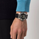 Buy Shop Philipp Plein The Skull Black Dial Black Silicone Strap Watch for Men - PWAAA0121 USA Online