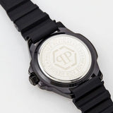 Buy Shop Philipp Plein The Skull Black Dial Black Silicone Strap Watch for Men - PWAAA0621 USA Online