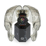 Buy Shop Philipp Plein The Skull Black Dial Black Silicone Strap Watch for Men - PWAAA0621 USA Online