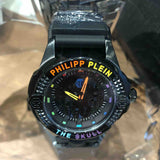 Buy Shop Philipp Plein The Skull Black Dial Black Silicone Strap Watch for Men - PWAAA0621 USA Online