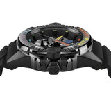 Buy Shop Philipp Plein The Skull Black Dial Black Silicone Strap Watch for Men - PWAAA0621 USA Online