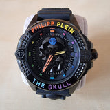Buy Shop Philipp Plein The Skull Black Dial Black Silicone Strap Watch for Men - PWAAA0621 USA Online