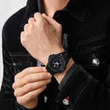 Buy Shop Philipp Plein The Skull Black Dial Black Silicone Strap Watch for Men - PWAAA0721 USA Online