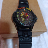 Buy Shop Philipp Plein The Skull Black Dial Black Silicone Strap Watch For Men - PWAAA1121 USA Online
