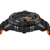 Buy Shop Philipp Plein The Skull Black Dial Black Silicone Strap Watch For Men - PWAAA1121 USA Online