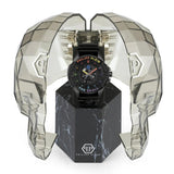 Buy Shop Philipp Plein The Skull Black Dial Black Silicone Strap Watch For Men - PWAAA1121 USA Online