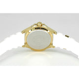 Buy Shop Philipp Plein The Skull Gold Dial White Silicone Strap Watch for Men - PWAAA1221 USA Online