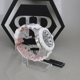 Buy Shop Philipp Plein The Skull White Dial White Silicone Strap Watch for Men - PWAAA1521 USA Online