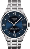 Buy Shop Tissot Chemin Des Tourelles Powermatic 80 Blue Dial Silver Steel Strap Watch for Men - T099.407.11.048.00 USA Online