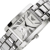 Buy Shop Emporio Armani Classic White Dial Silver Steel Strap Watch For Men - AR0145 USA Online
