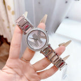 Buy Shop Michael Kors Parker Quartz Silver Dial Silver Steel Strap Watch For Women - MK6658 USA Online