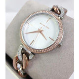 Buy Shop Michael Kors Catelyn Quartz Silver Dial Two Tone Steel Strap Watch For Women - MK4634 USA Online